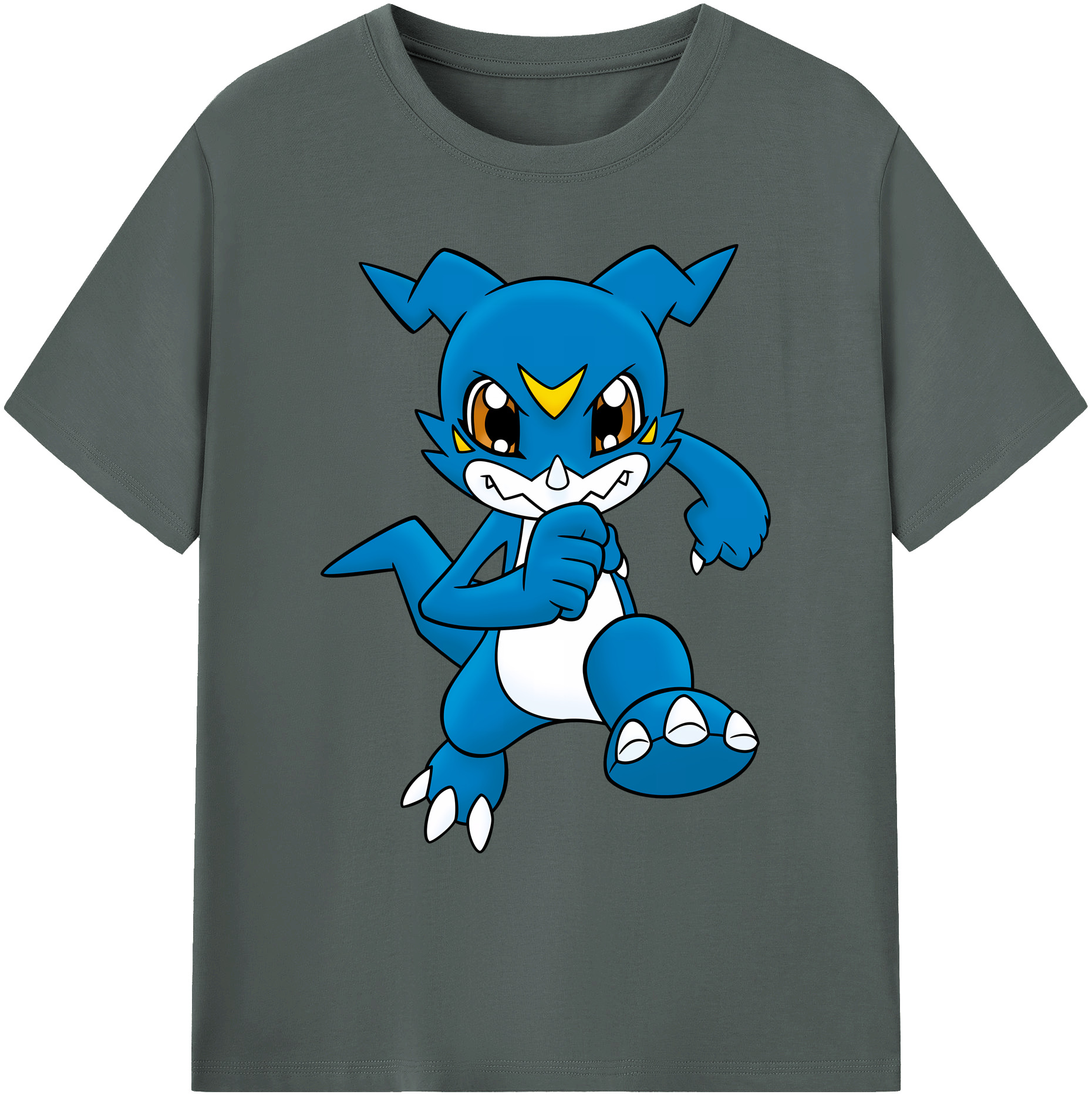 （画像用） Digimon デジタルモンスター/デジモン 綿100％ メンズ半袖Tシャツ｜肌触りやわらか＆通気性